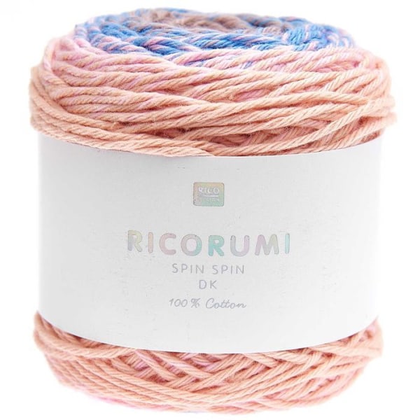 Laine - RICO DESIGN - Spin Spin - 50 g - 115 m - Farve Candyfloss Spunnet socker