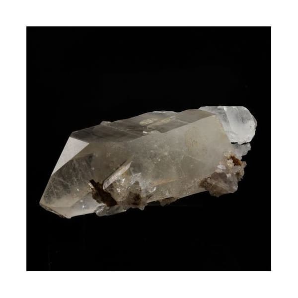 Sten og mineraler. Kvarts. 252,0 øre. Freney d'Oisans, Bourg d'Oisans, Frankrig..