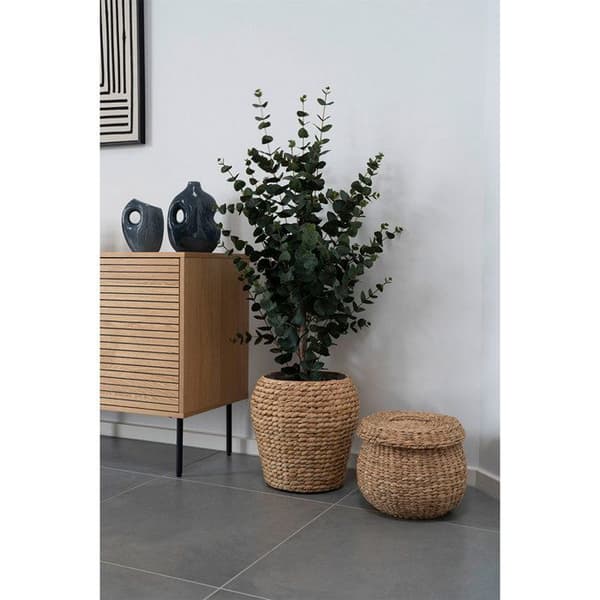 Eukalyptus konst i trä höjd 120cm grön. Grön