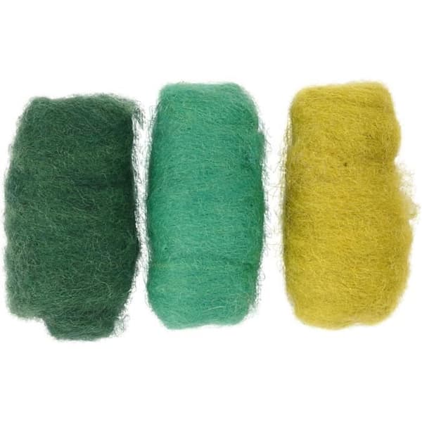 Pålidelig kvalitet uldfiber - egnet til nålefiltning. ref. 45336