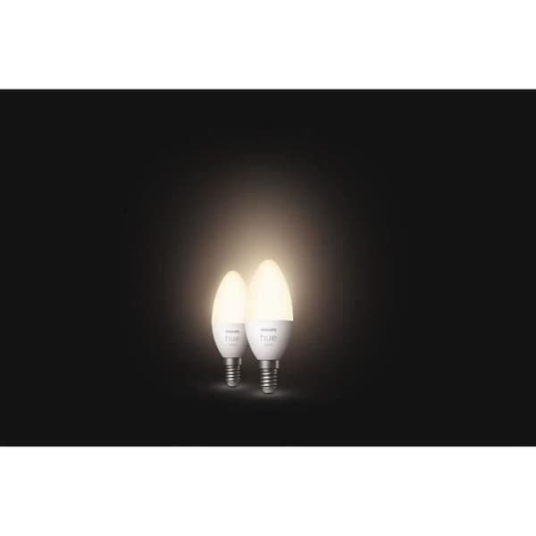 Philips Hue HW 5.5W E14 x2 tilsluttede pærer