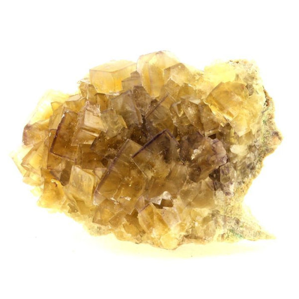Sten og mineraler. Fluorit. 346,0 ct. Valzergues, Aveyron, Occitanie, Frankrig..