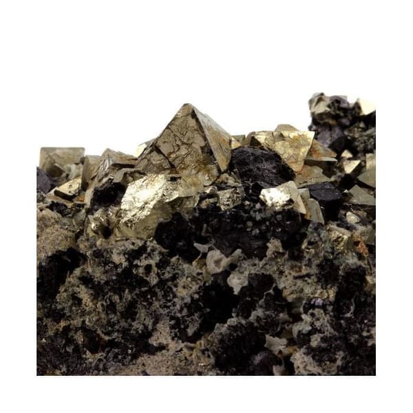 Pyrit + Magnetite 2475,0 karat Flerfärgad