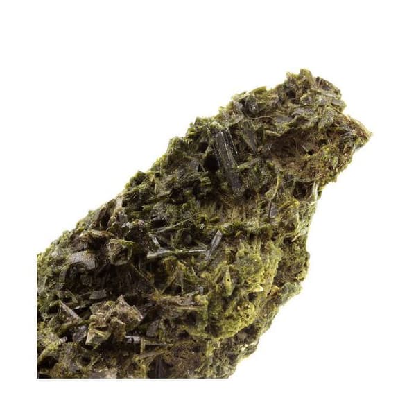 Sten og mineraler. Epidot. 435,0 ct. Le Cornillon, Bourg d'Oisans, Frankrig..