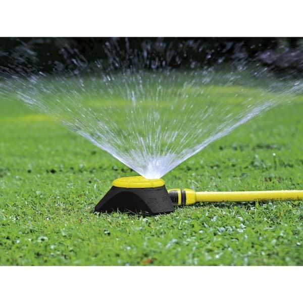 Cirkulær sprinkler MS 100 - KARCHER - Multifunktion 6 tilstande - Maksimal vandingsflade 78 m² Sort og gul