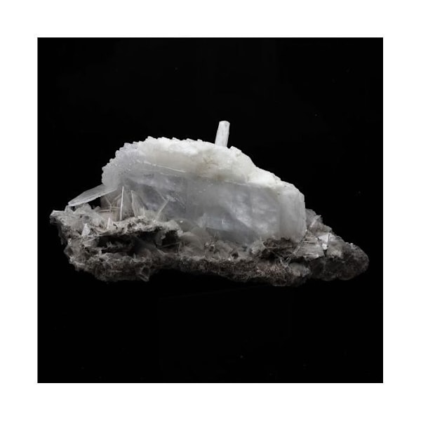Sten og mineraler. Baryt. 219,5 øre. La Mure, Isère, Frankrig..