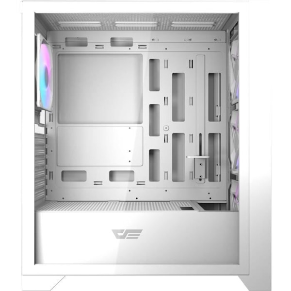 Case uden strømforsyning - DARKFLASH DRX70 MESH - Midt-tårn - ATX-format - Hvid