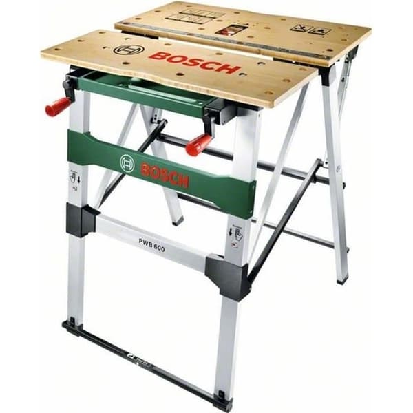 Foldbart arbejd bord PWB 600 - BOSCH - 0603B05200 Grå, beige og sort