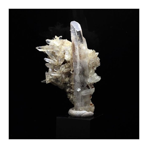 Sten og mineraler. Muzo kvarts. 95,9 ct. Vaulnaveys, Isère, Frankrig.