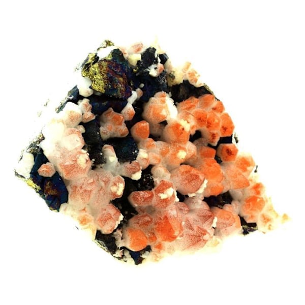 Sten og mineraler. Hæmatoid kvarts + kalkpyrit. 4045,0 ct. Huxu, Jiangxi, Kina.