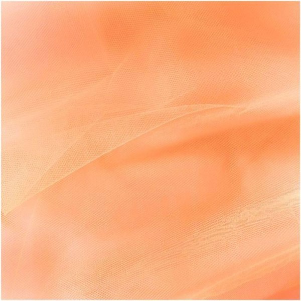 Rulle tyl 50 cm x 5 m - orange Orange