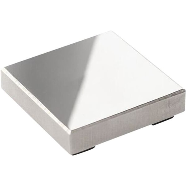Ett massivt metallblock som används som en hård yta för att markera arbetsstycket. ref 67553 Grå