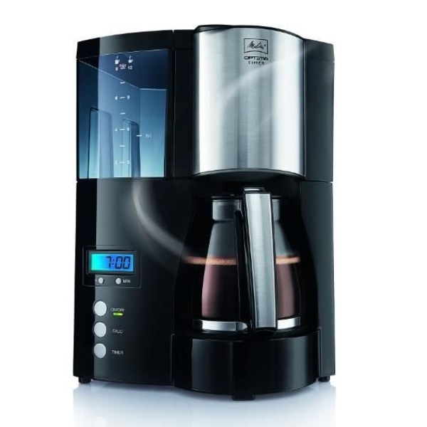 Optima Timer programmerbar filterkaffebryggare - MELITTA - 100801 - 1L - 850W