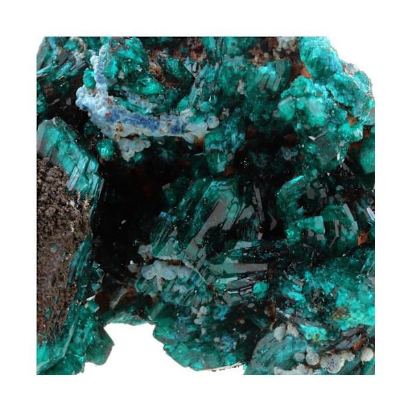 Sten og mineraler. Dioptase. 544,0 øre. Pimbi Hill, Mindouli, DR Congo..