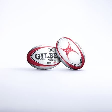Rugbytreenipallo - GTR4000 - Punainen - GILBERT - Koko 3 RÖD VIT