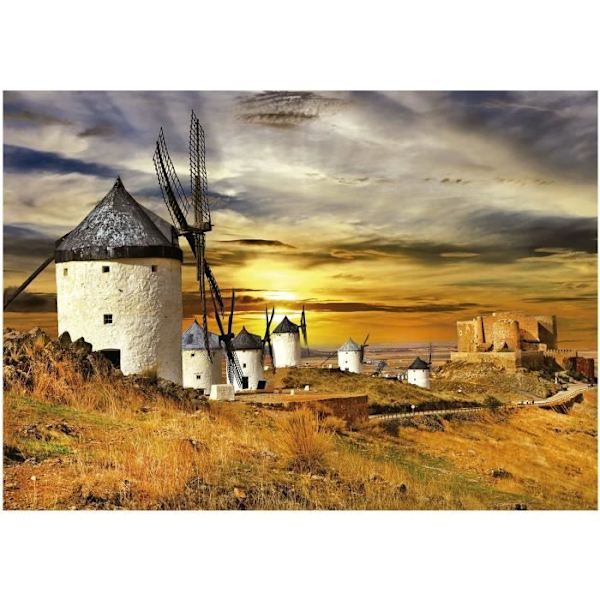 TUULIMYLLYT, CONSUEGRA - 1500 palan palapeli Flerfarvet