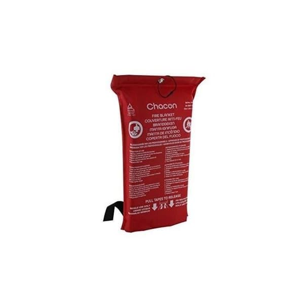 Brandsikring CHACON - Glasfiber - 120 cm - Rød