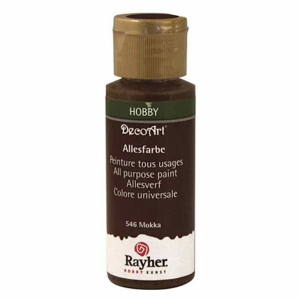 Premium akryylimaali Mokkam Brown 59 ml Mocca brun