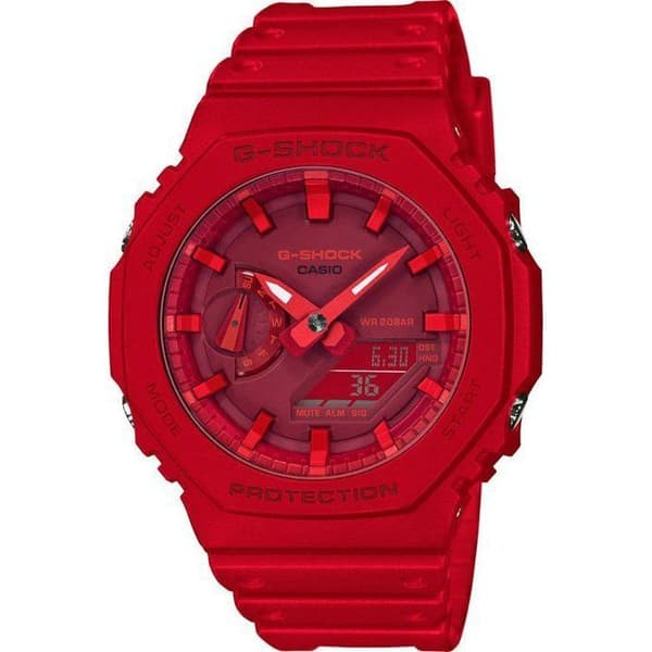 CASIO G-SHOCK Kello - Iskunkestävä - Monitoiminen - Punainen Rød