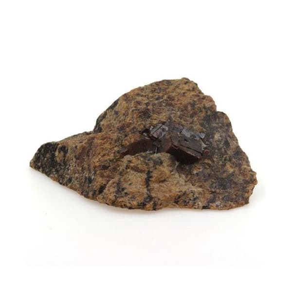 Grossular katalansk granat-Andradite 196,7 karat Röd