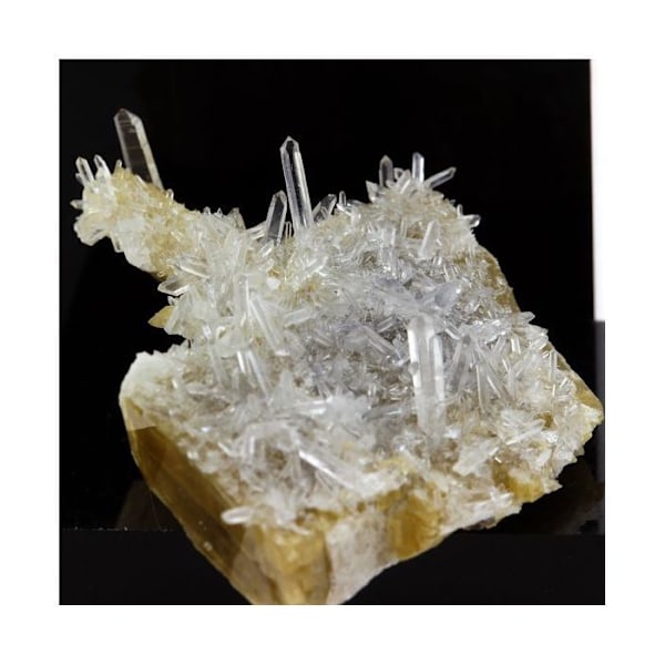 Siderite, Quartz 107,9 karat Flerfärgad