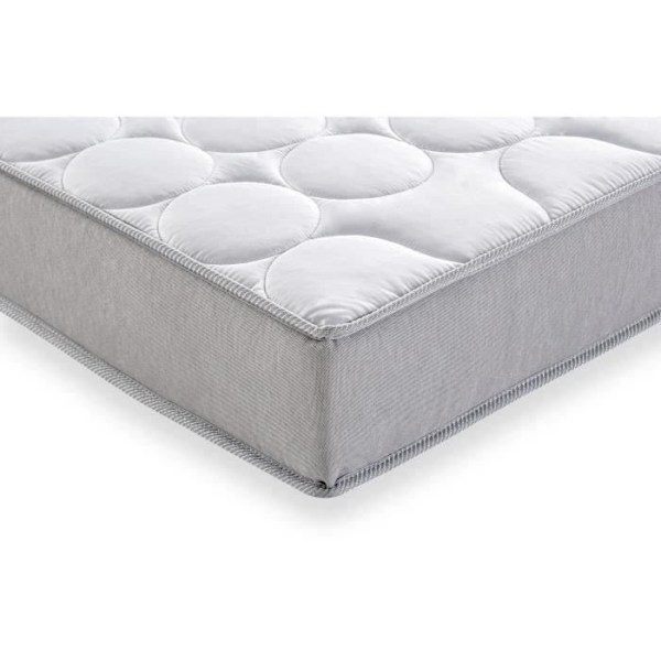 Patja 90x190 cm - 330 Taskujouset - 5 mukavuusaluetta - 19 cm - Kiinteä - DEKO DREAM Springmax Vit