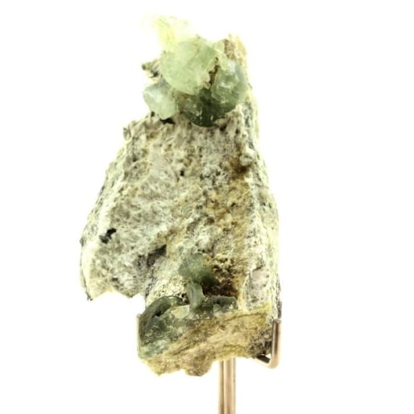 Kivet ja mineraalit. Prehnite. 105,5 ct. La Combe de la Selle, Bourg d’Oisans, Ranska.