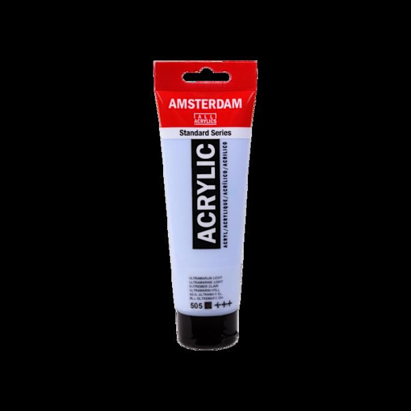 AkryyliMaalaus - Talens - AMSTERDAM - Ultramariini Vaalea - 120 ml - Satinointi Ultramarinljus