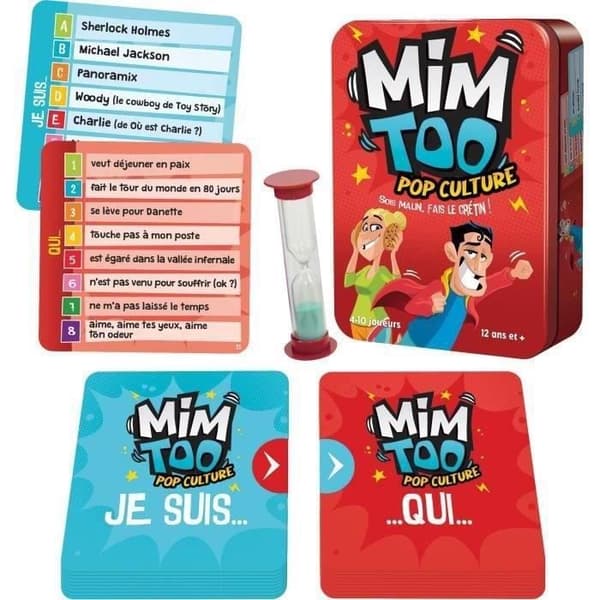 Mimtoo: Pop Culture - Asmodee - Brädspel Flerfärgad