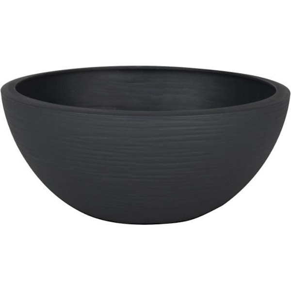 EDA Graphit'UP Vasque Pot Ø 25 cm - 3,3 L - Antracitgrå Kolgrå