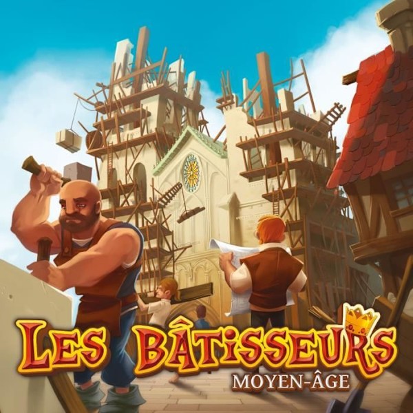 Builders (The): Medeltiden - Asmodee - Festspel - Från 10 år Flerfärgad