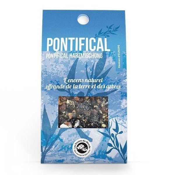 Naturlig harts rökelse - Florisens - Pontifical - Frankincense - Myrra - 25g