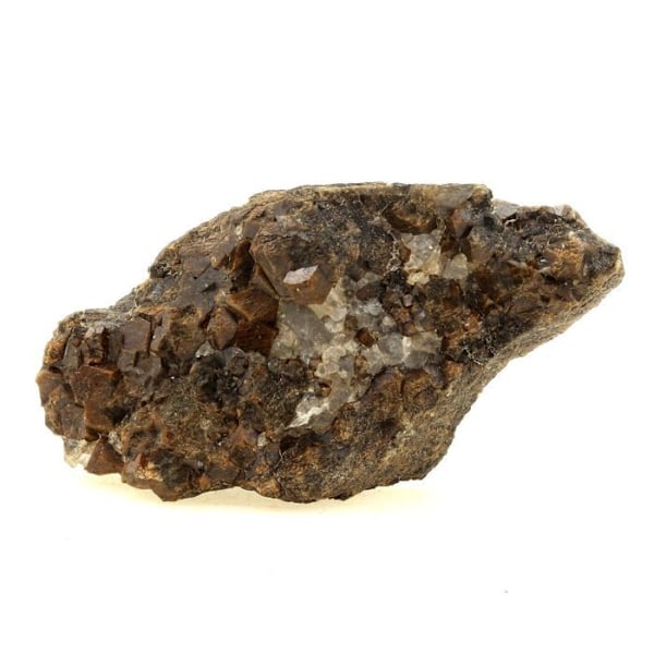 Stenar och mineraler. Grossular Granat-Andradite. 273,3 cent. Pyrénées-Orientales, Frankrike.. Röd