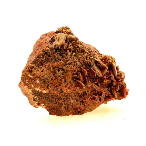 Sten og mineraler. Vanadinit. 377,0 øre. Mibladen Mining District, Midelt, Marokko.