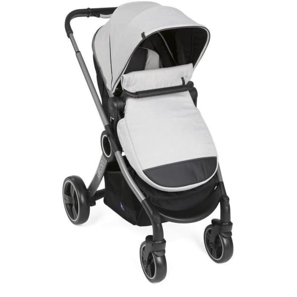 Poussette CHICCO Urban Pro - Harmaa Kaste svart och grått
