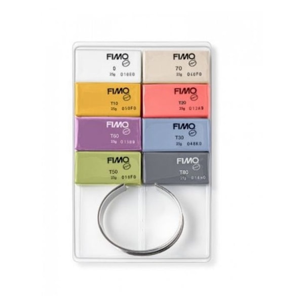 coffret blød farve mode Flerfärgad
