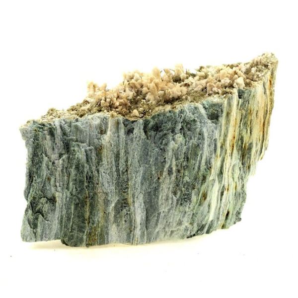 Kivet ja mineraalit. Clinozoisite, Albite. 2244,0 senttiä. Marine de Scala, Canari, Haute-Corse, Ranska.