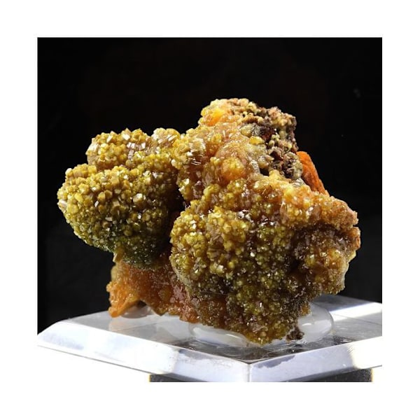 Sten og mineraler. Pyromorphit. 395,0 ct. Bunker Hill Mine, Kellogg, Idaho, USA.