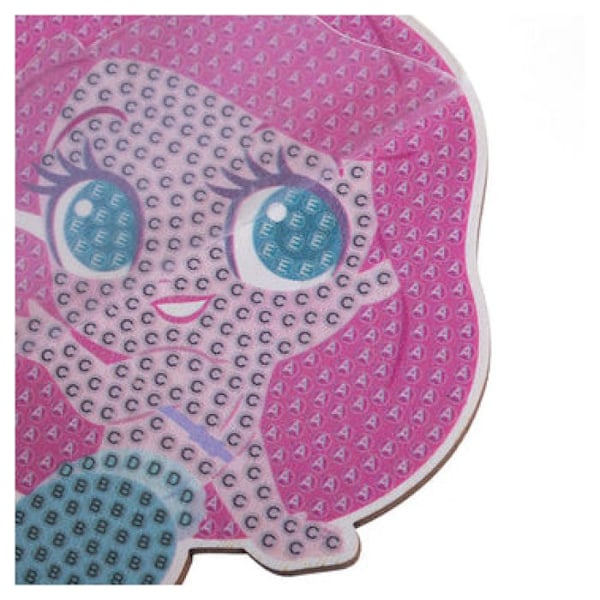 Akrylmålning - Crystal Art - Buddy - 8x11cm - Lilla sjöjungfrun - Barn