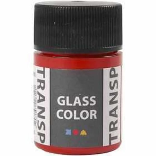 Vandig gennemskinnelig maling til glas og porcelæn. ref 31673