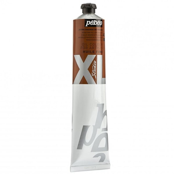 Oliemaling - Pébéo - 200041 - Venedig gul/orange - 200 ml - Hurtigtørrende 3-6 dage Venedig Gul/Orange