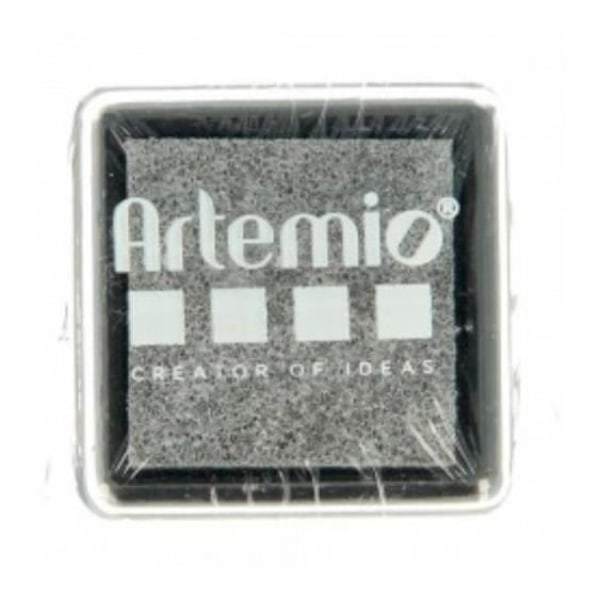 Silverbläckdyna - Artemio - 3x3cm - Snabbtorkande - Idealisk för trä silver-