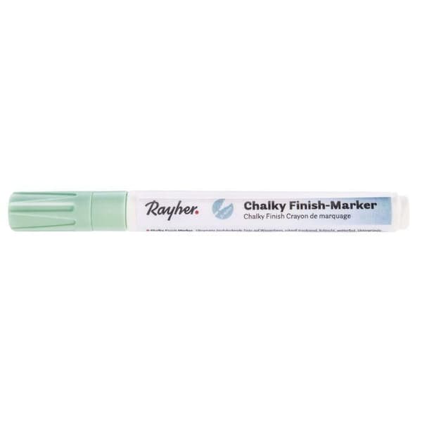 Chalky Finish 2-4mm Rund Spis Chalk Marker - Jadegrön Grön
