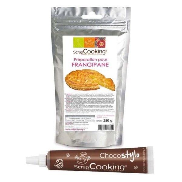 Frangipane förberedelse för galette des rois - SCRAPCOOKING - 280 g - Blandning av ingredienser - Naturlig färg