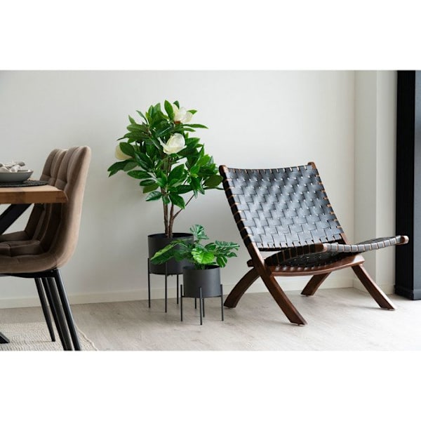 444269 Hus Nordic Blomkrukor 2 st Pavia Grå Grå