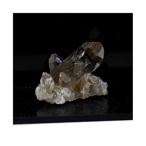 Sten og mineraler. Røgkvarts. 124,0 øre. Alpe d'Huez, Frankrig.