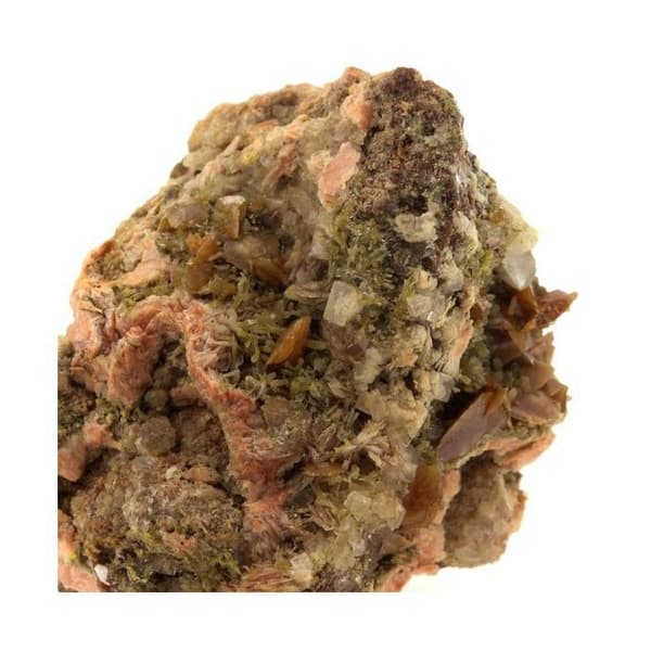 Wulfenite + Mimetite + Fluorit 326,9 karat