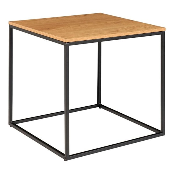 House Nordic Avery Sidebord Eg og Sort 442752 kastanj
