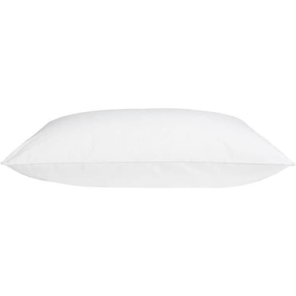 DODO Set med 2 trendiga kuddar 50x70 cm - 100% polyester Vit