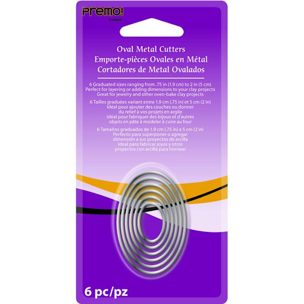 oval metal udstikker